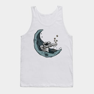 Crypto Mining To the Moon Bitcoin Merch Tank Top